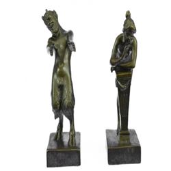 Nude Loving Couple Bronze Statue