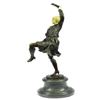 Image 9 : A Tambourine Dancer Bronze Sculpture