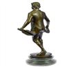 Image 2 : Taking a Bow Bronze Sculpture on Marble Base Figurine