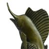 Image 6 : Two Marlin Bronze Sculpture on Marble Base Figurine