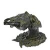 Image 1 : Wall Mount Hound Dog With Rabbit Bronze Sculpture