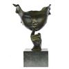 Image 1 : Abstract Girl Hush Up Bronze Sculpture