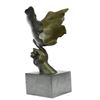 Image 6 : Abstract Girl Hush Up Bronze Sculpture