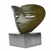 Image 1 : Girl Hush Up Bronze Sculpture on Marble Base Figurine