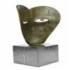 Image 2 : Girl Hush Up Bronze Sculpture on Marble Base Figurine