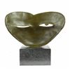 Image 3 : Girl Hush Up Bronze Sculpture on Marble Base Figurine