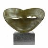 Image 7 : Girl Hush Up Bronze Sculpture on Marble Base Figurine