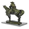 Image 8 : Cowboy on Horse Bronze Sculpture