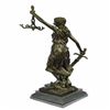 Image 2 : Blind Justice - Scale of Justice Bronze Sculpture