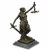 Image 5 : Blind Justice - Scale of Justice Bronze Sculpture