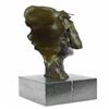 Image 4 : Shame on Me Bronze Statue on Marble Base Figurine