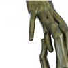 Image 3 : Modern Two Hands Bronze Sculpture on Marble Bast Figure