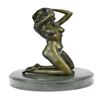 Image 5 : Naked Beautiful Girl Bronze Sculpture
