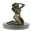 Image 9 : Naked Beautiful Girl Bronze Sculpture