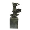 Image 7 : Sexy Woman with Flair Bronze Sculpture