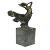 Image 9 : Sexy Woman with Flair Bronze Sculpture