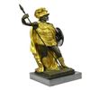 Image 9 : Ancient Times Roman Soldier Bronze Sculpture