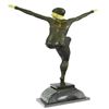Image 2 : Sexy Dancer Bronze and Faux Bone Sculpture