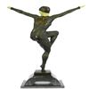 Image 3 : Sexy Dancer Bronze and Faux Bone Sculpture