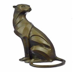 Mountain Lion Bronze Sculpture