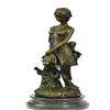 Image 1 : Woman Female Bronze Sculpture
