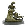 Image 4 : French Early to Mid Century Group of Mother and Child Bronze Figurine