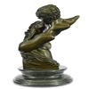 Image 6 : Nude Couple Kissing Bronze Sculpture