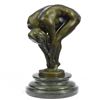 Image 2 : Erotic Sensual Nude Female Woman Bronze Statue