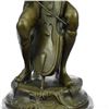 Image 8 : Man playing Music With Musical Instruments Cello Player Bronze Sculpture