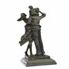 Image 5 : Happy Family Bronze Sculpture on Marble Base Statue