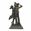 Image 7 : Happy Family Bronze Sculpture on Marble Base Statue