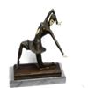Image 5 : Clara Bronze Sculpture on Marble Base Figurine
