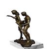 Image 3 : Highly Erotic Sexual Sex Bronze Sculpture on Marble Base Figurine