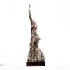 Image 2 : Nobility of Time Bronze Sculpture with Special Patina Statue