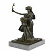 Image 3 : Bronze Statue on Marble Base Sculpture