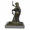 Image 4 : Bronze Statue on Marble Base Sculpture