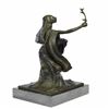 Image 6 : Bronze Statue on Marble Base Sculpture