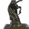 Image 8 : Bronze Statue on Marble Base Sculpture