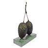 Image 4 : Strawberry and Walking Man Bronze Sculpture