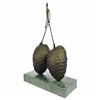 Image 5 : Strawberry and Walking Man Bronze Sculpture