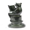 Image 6 : Cat with Baby Telling Stories Bronze Sculpture