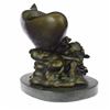 Image 4 : Be My Valentine Candle Holder Bronze Statue