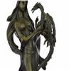 Image 7 : Winged Serpent Snake Dragon Fantasy Bronze Statue