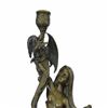 Image 2 : Dragon Lady Candle Holder Bronze Sculpture
