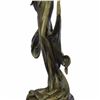 Image 3 : Dragon Lady Candle Holder Bronze Sculpture