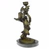 Image 8 : Dragon Lady Candle Holder Bronze Sculpture