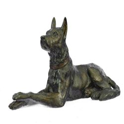 Basenji Dog Bronze Sculpture