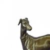 Image 6 : Two Greyhounds Playing Argente And Dore Bronze Statue
