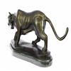 Image 5 : Tiger Bronze Sculpture on Marble Base Figurine