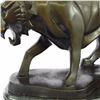 Image 7 : Tiger Bronze Sculpture on Marble Base Figurine